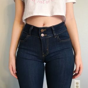 Fashion Nova Mid Rise Skinny Jeans